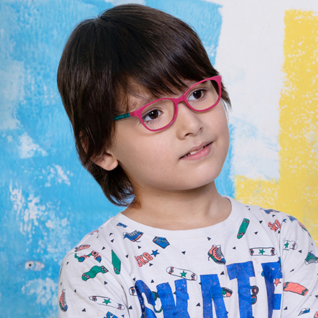 Hooper Online Pink Full Rim Cat Eye right side