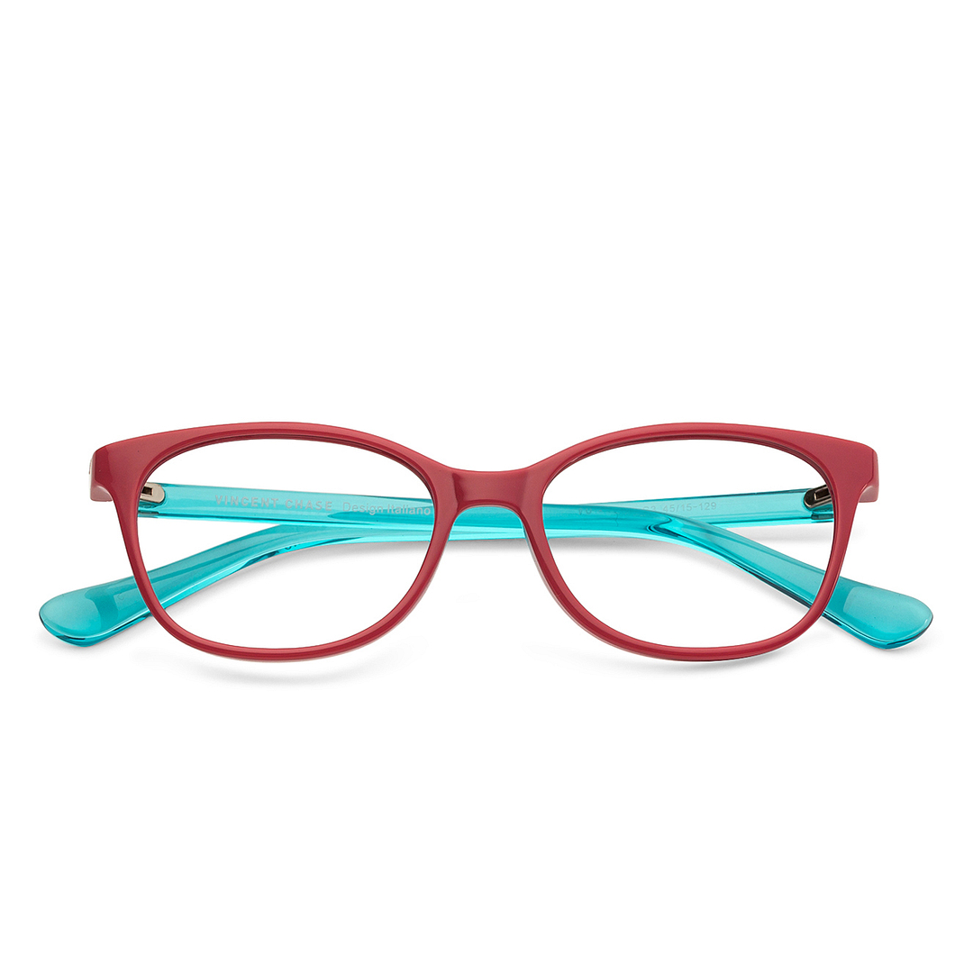 Hooper Online Pink Full Rim Cat Eye left side