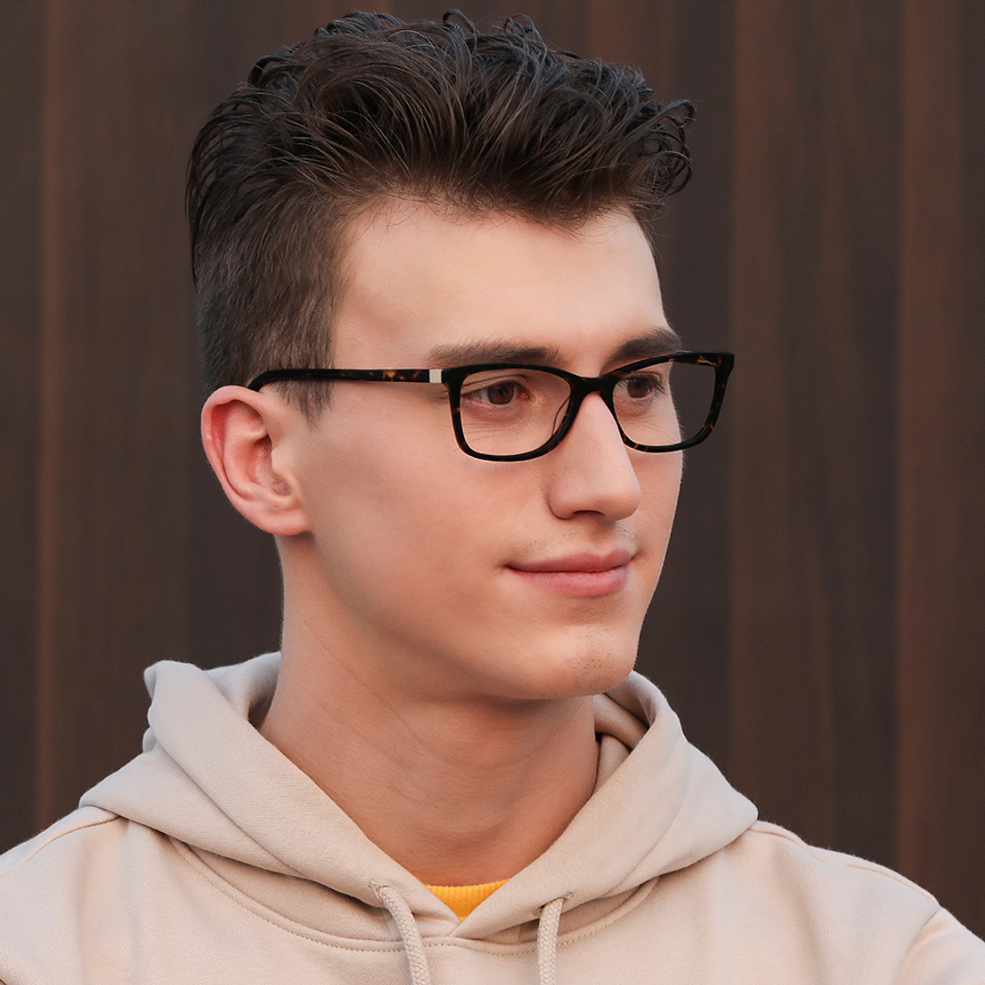 Vincent Chase Online Tortoise Full Rim Rectangle left side