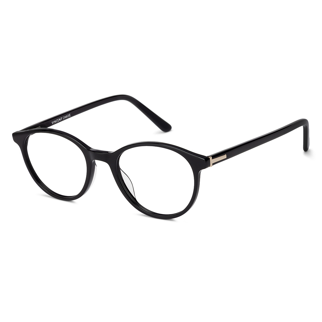 Vincent Chase Online Black Full Rim Round right side