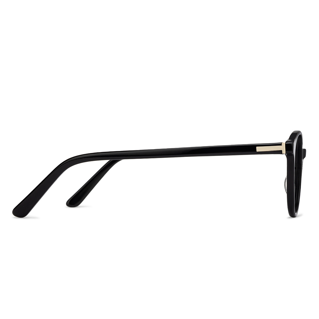 Vincent Chase Online Black Full Rim Round left side