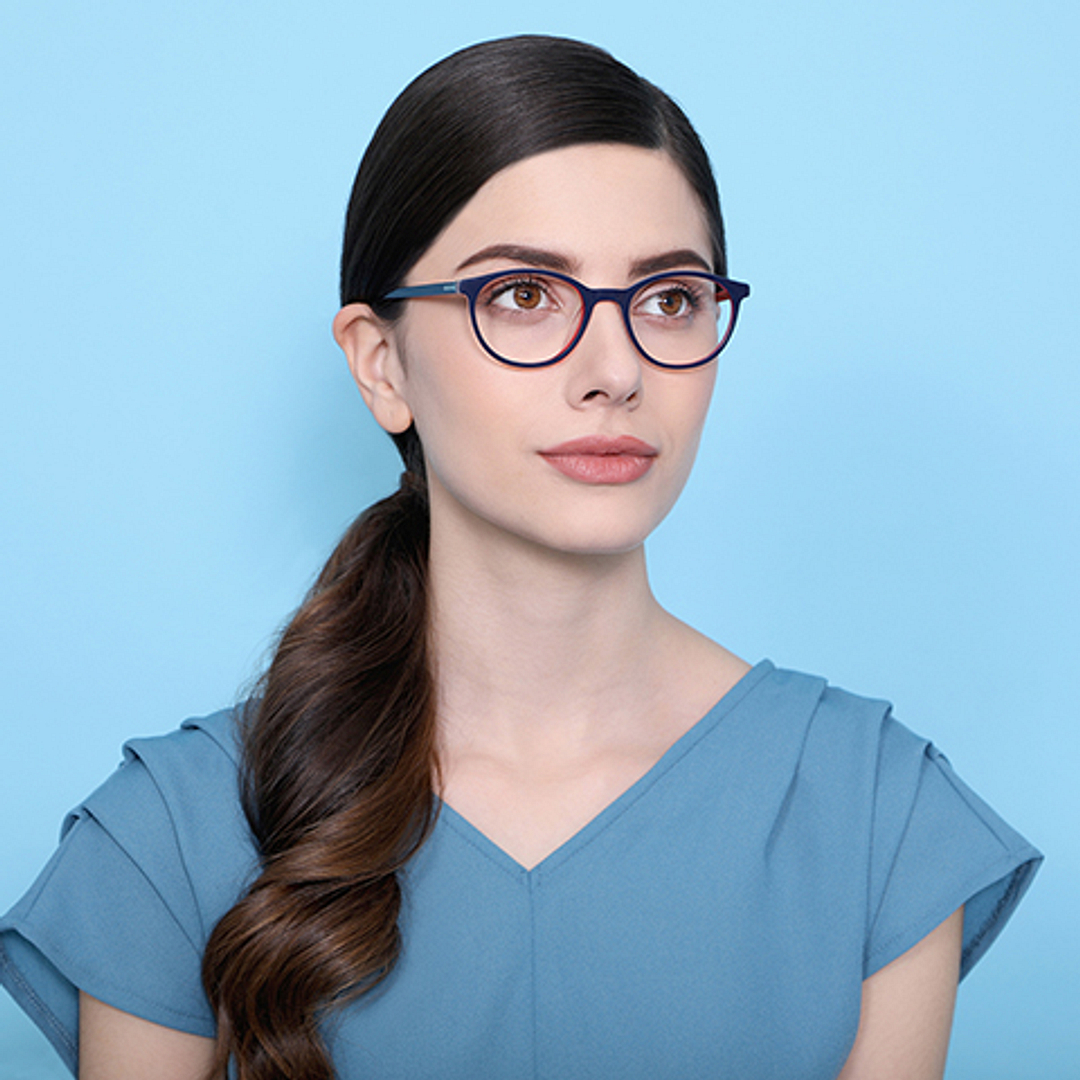 Vincent Chase Online Sky Blue Full Rim Round right side