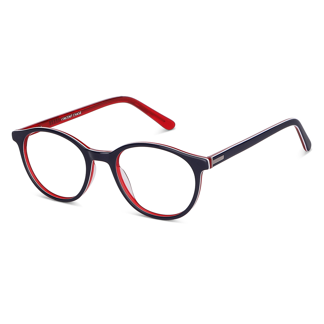 Vincent Chase Online Sky Blue Full Rim Round right side