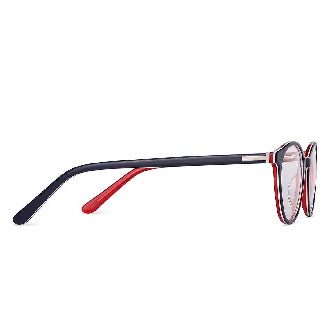 Vincent Chase Online Sky Blue Full Rim Round left side