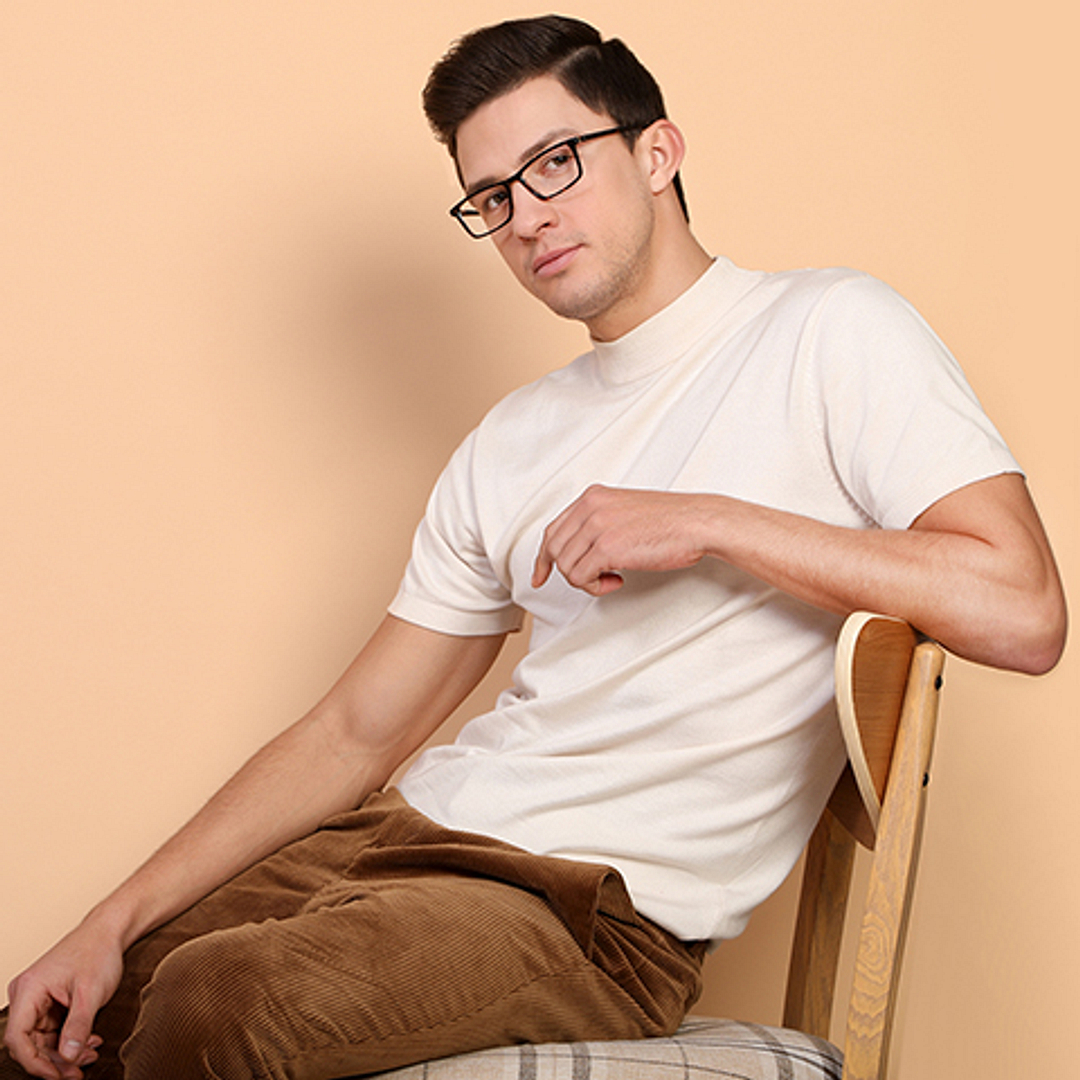 Vincent Chase Online Light Brown Full Rim Rectangle left side