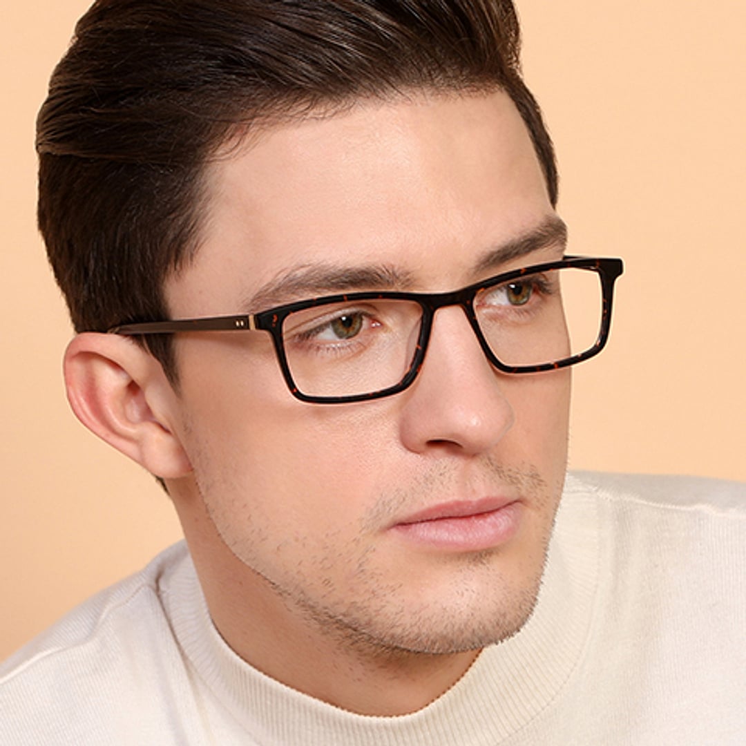 Vincent Chase Online Tortoise Full Rim Rectangle left side