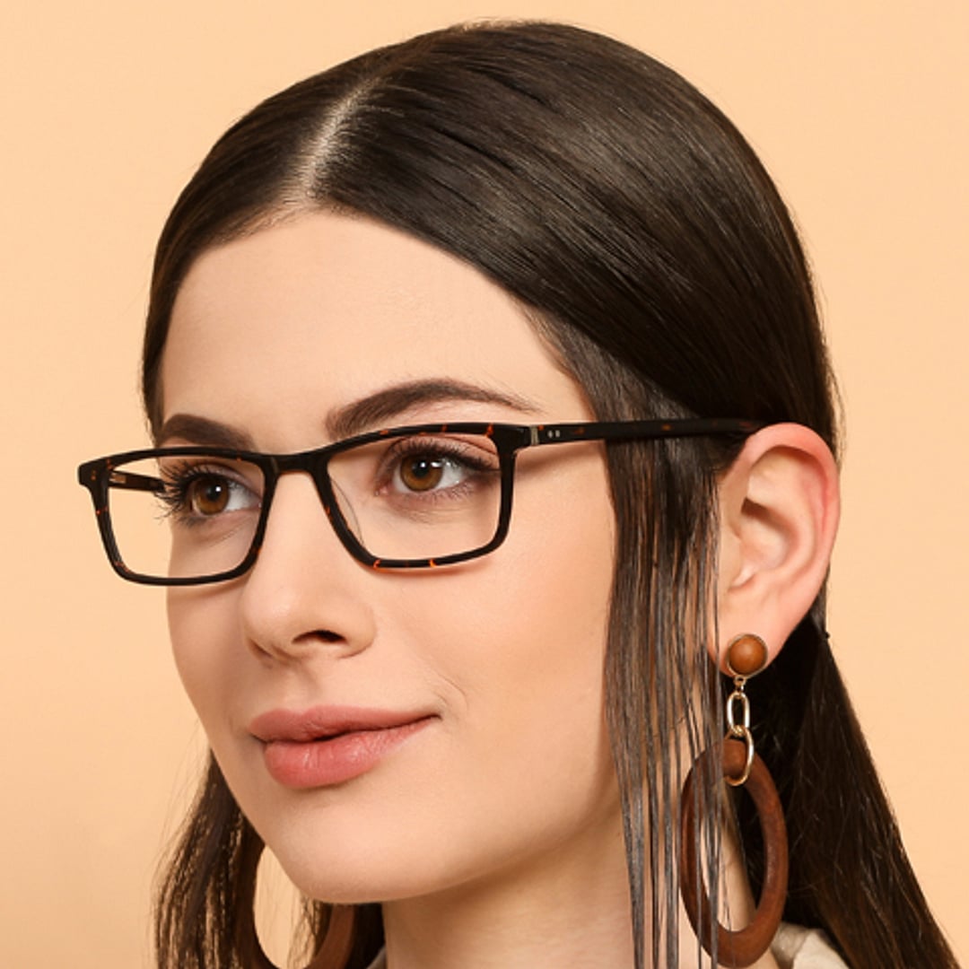 Vincent Chase Online Tortoise Full Rim Rectangle left side