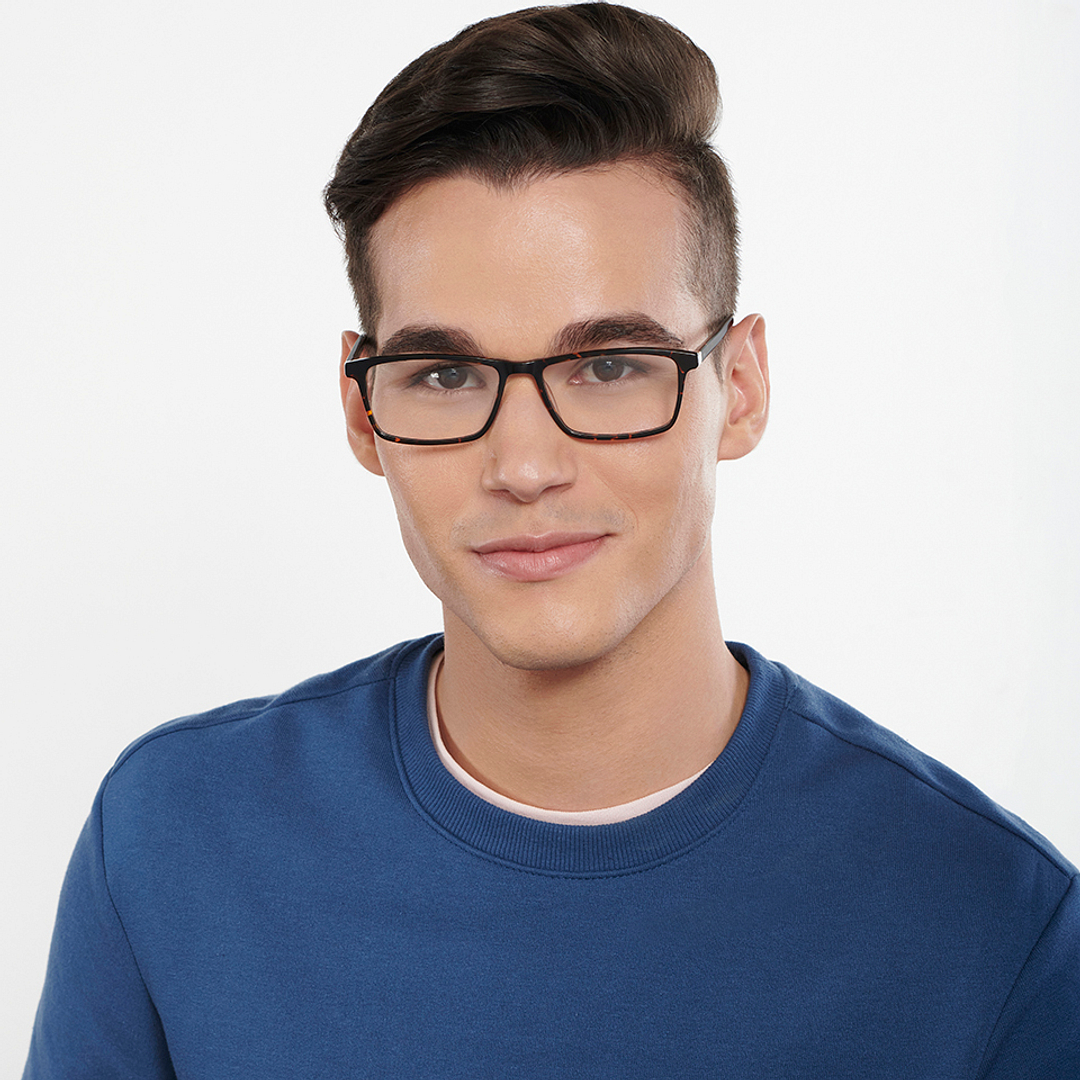 Vincent Chase Online Light Brown Full Rim Rectangle left side