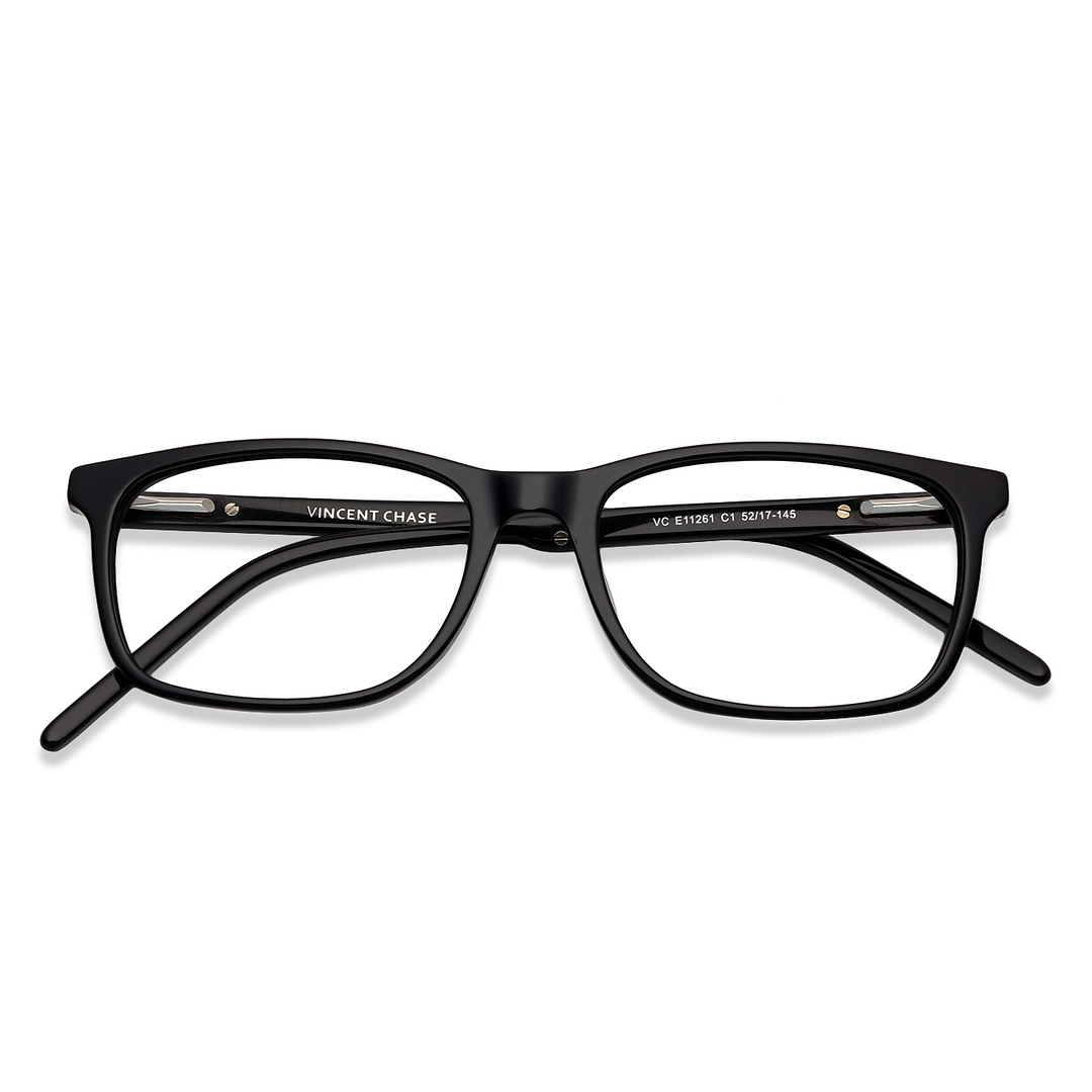 Vincent Chase Online Black Full Rim Rectangle left side