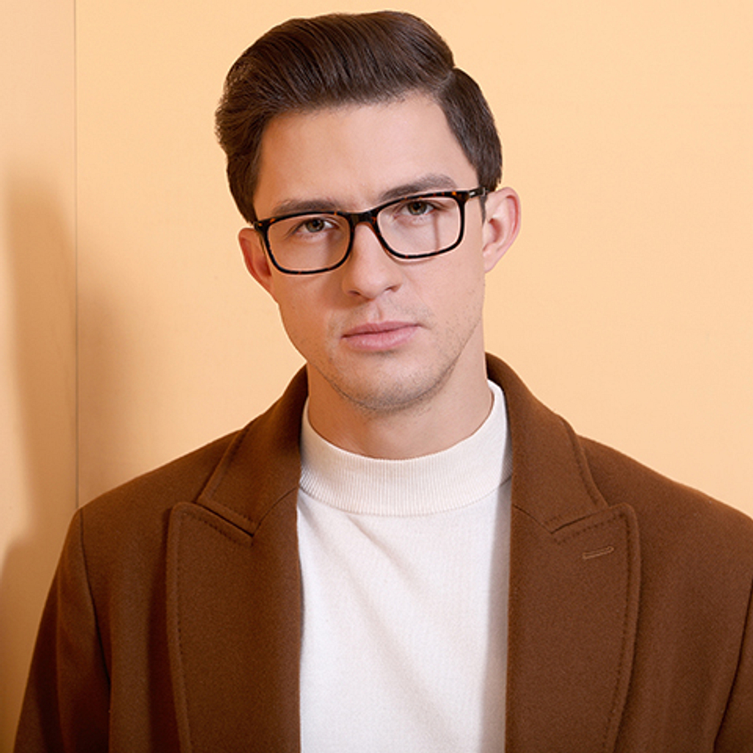 Vincent Chase Online Light Brown Full Rim Rectangle right side