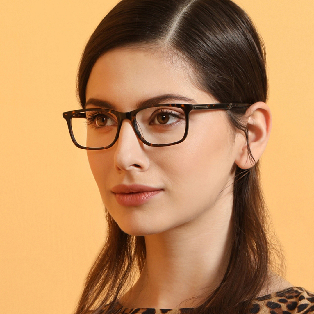 Vincent Chase Online Light Brown Full Rim Rectangle left side