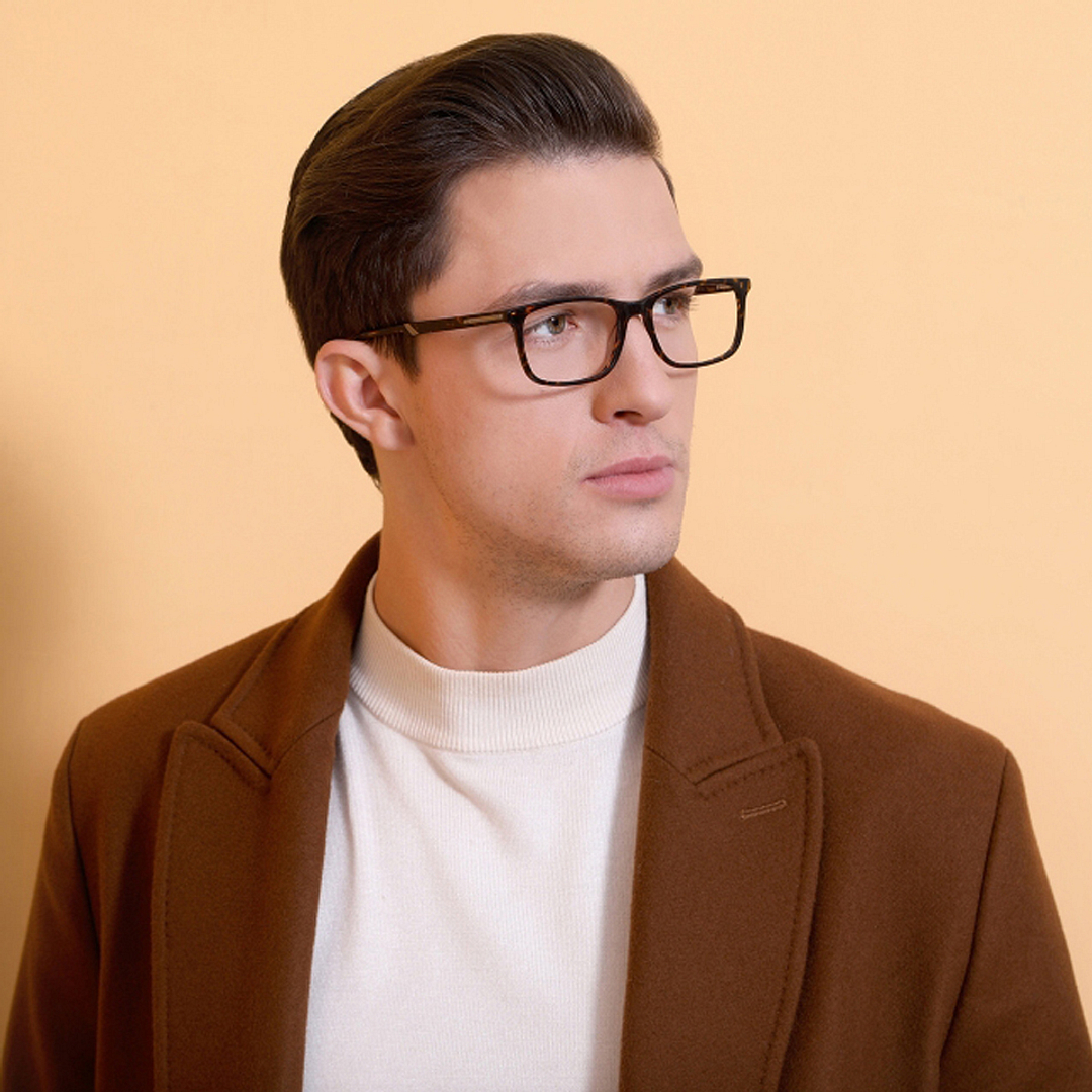 Vincent Chase Online Light Brown Full Rim Rectangle right side