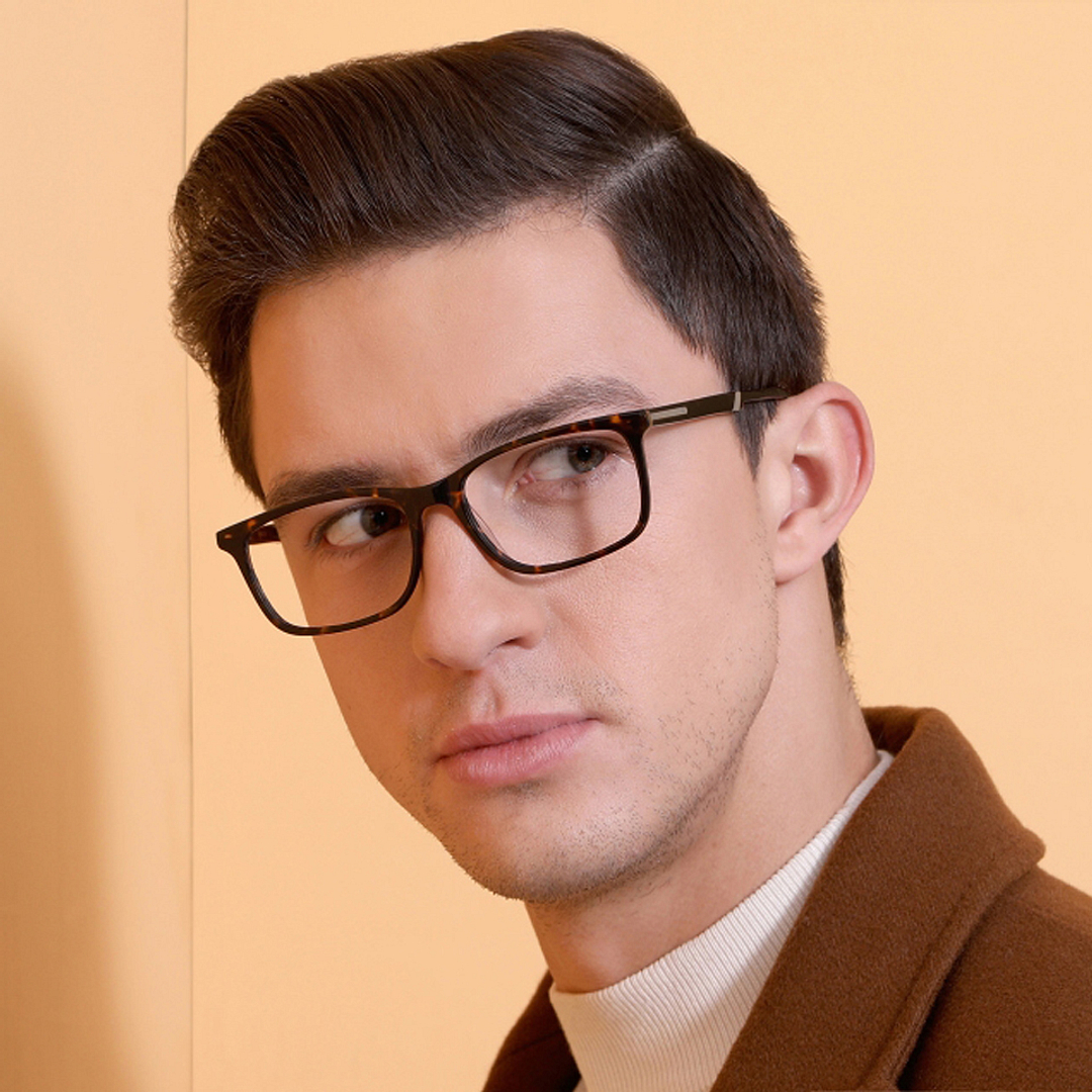 Vincent Chase Online Light Brown Full Rim Rectangle left side