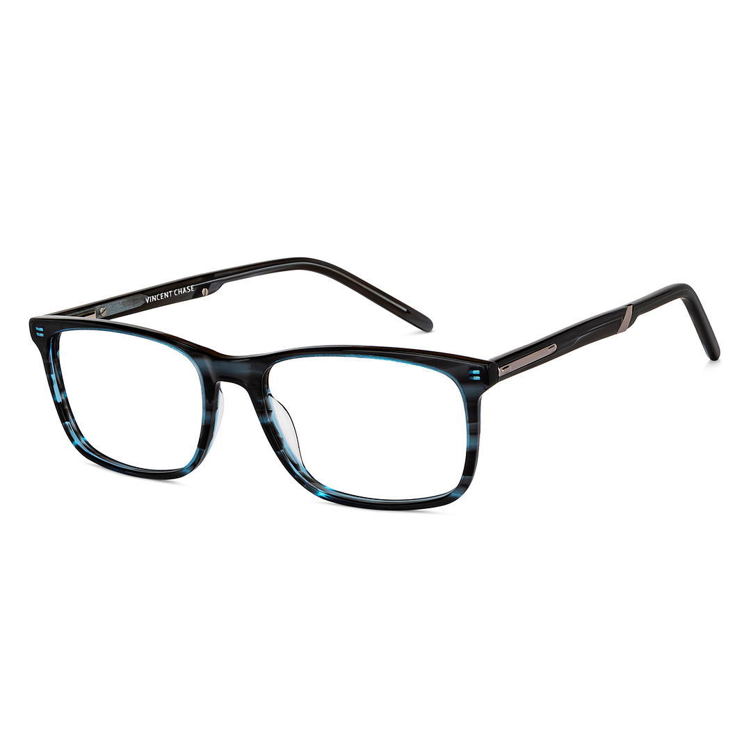 Vincent Chase Online Sky Blue Full Rim Rectangle right side