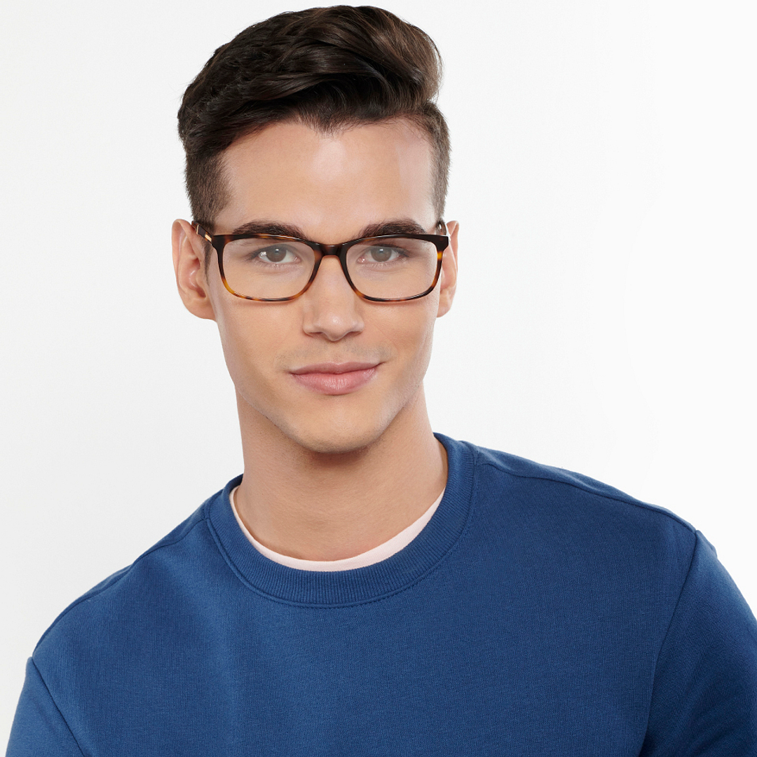 Vincent Chase Online Light Brown Full Rim Rectangle left side