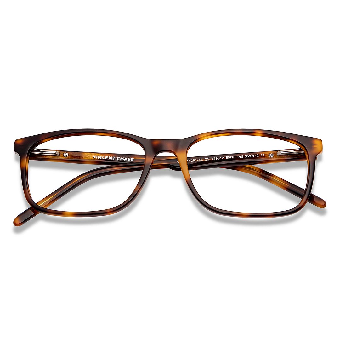 Vincent Chase Online Light Brown Full Rim Rectangle left side