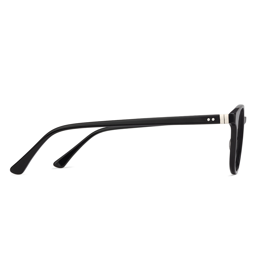 Vincent Chase Online Black Full Rim Round left side
