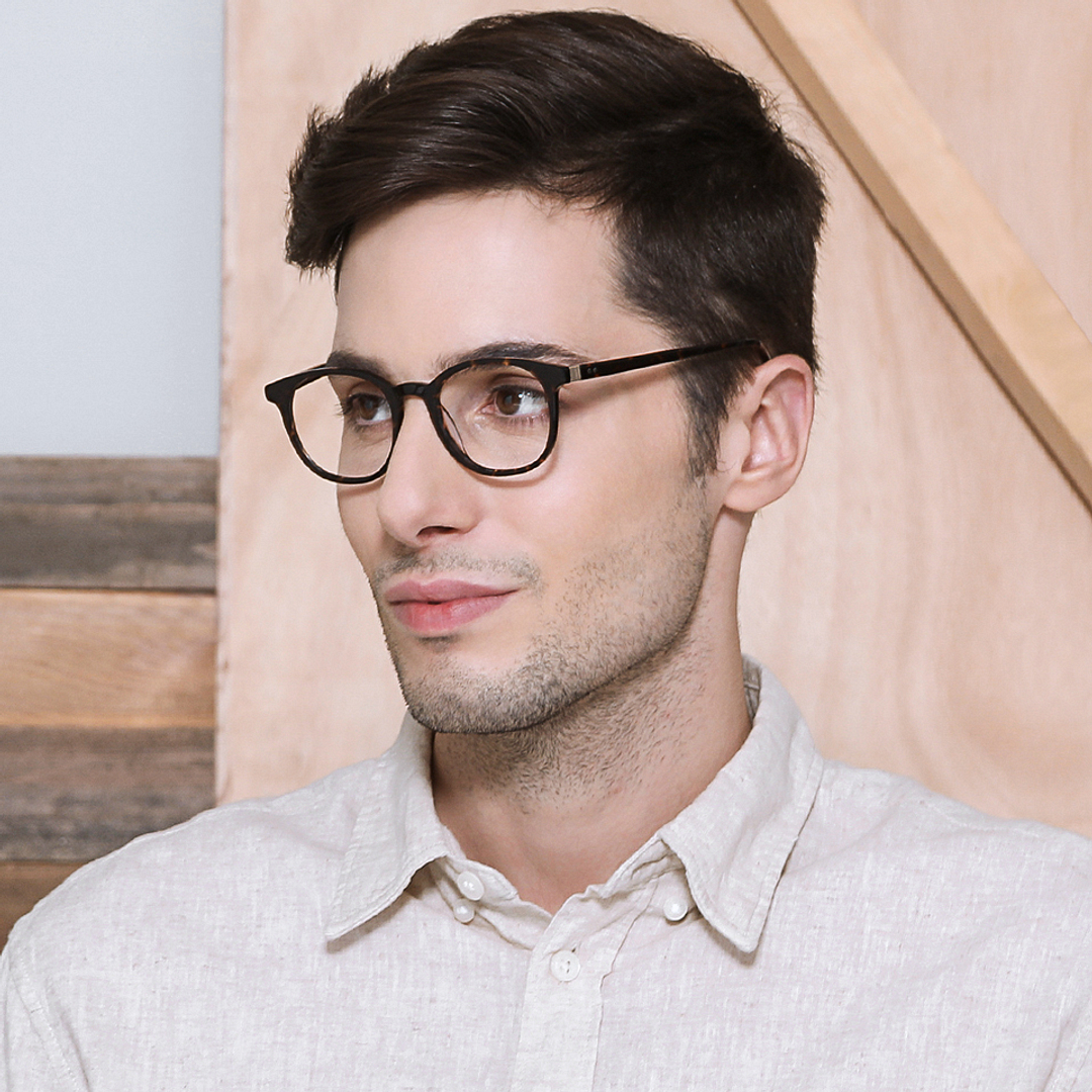 Vincent Chase Online Light Brown Full Rim Round right side