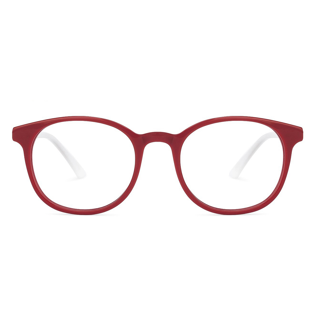 Vincent Chase Online Red Full Rim Round left side