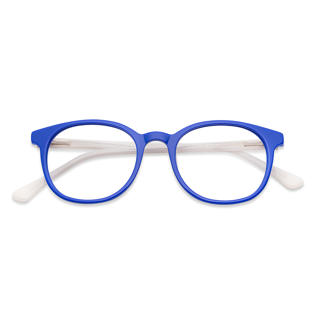 Vincent Chase Online Sky Blue Full Rim Round right side