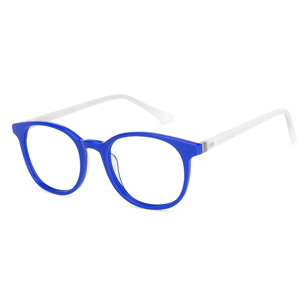 Vincent Chase Online Sky Blue Full Rim Round right side