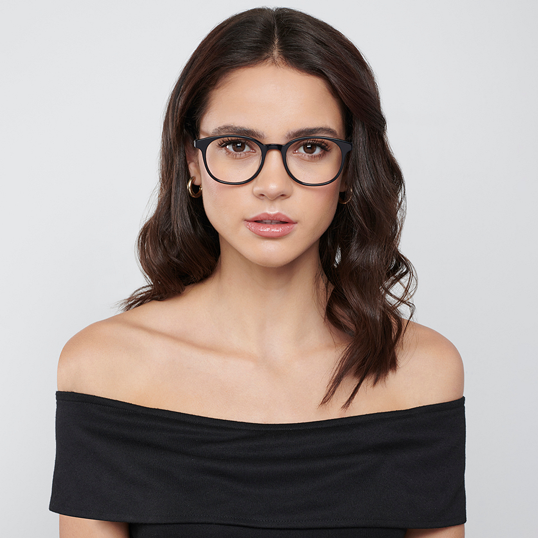 Vincent Chase Online Black Full Rim Round right side