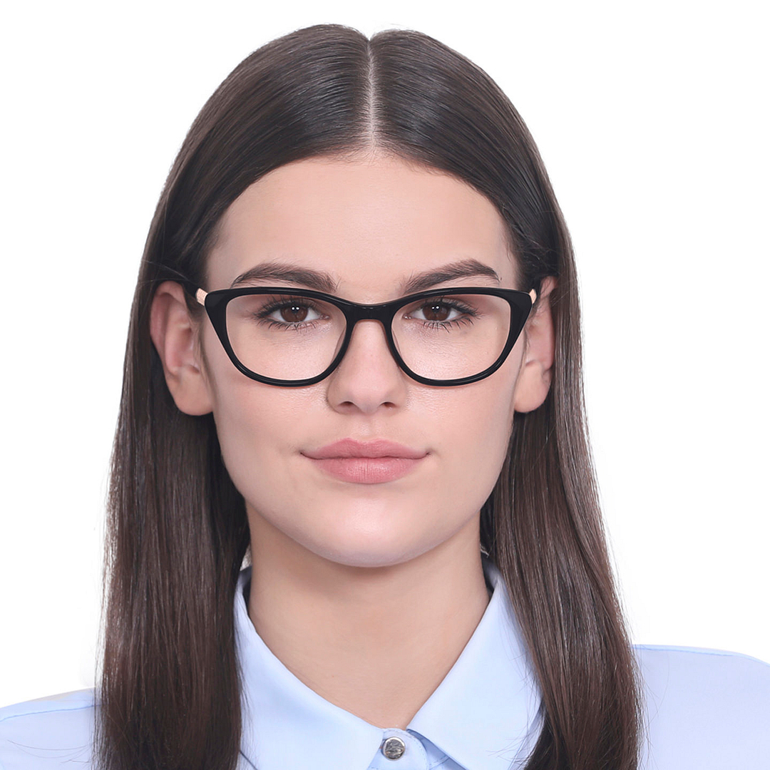 Vincent Chase Online Black Full Rim Cat Eye right side