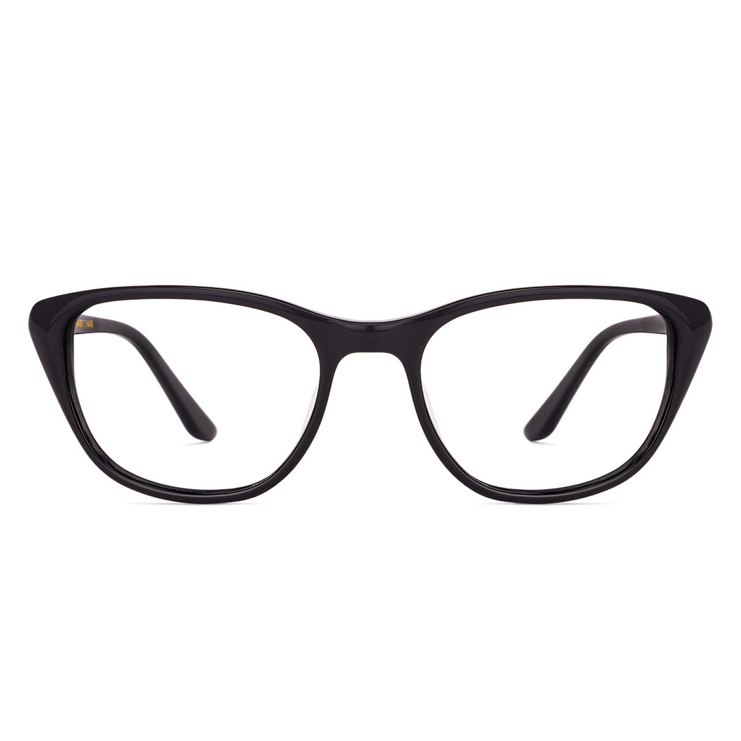 Vincent Chase Online Black Full Rim Cat Eye left side