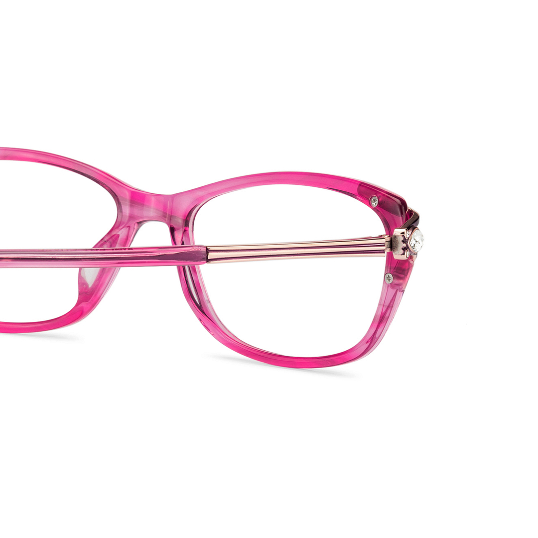 Vincent Chase Online Pink Transparent Full Rim Cat Eye right side