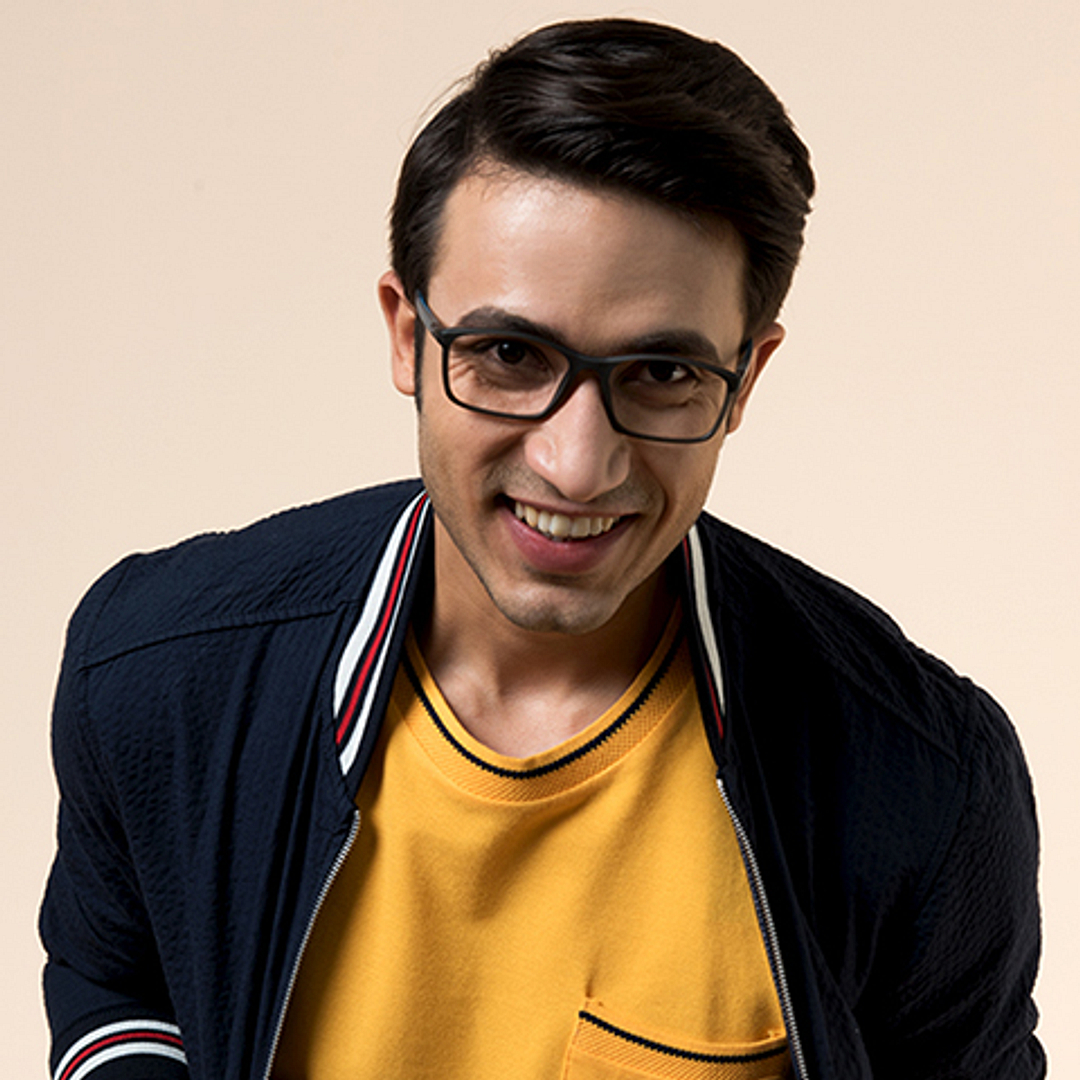 Lenskart Air Online Light Gray Full Rim Rectangle right side