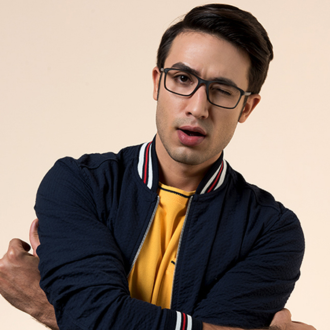 Lenskart Air Online Light Gray Full Rim Rectangle right side