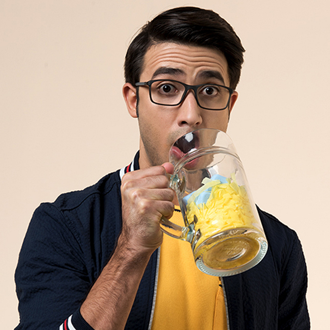 Lenskart Air Online Light Gray Full Rim Rectangle right side