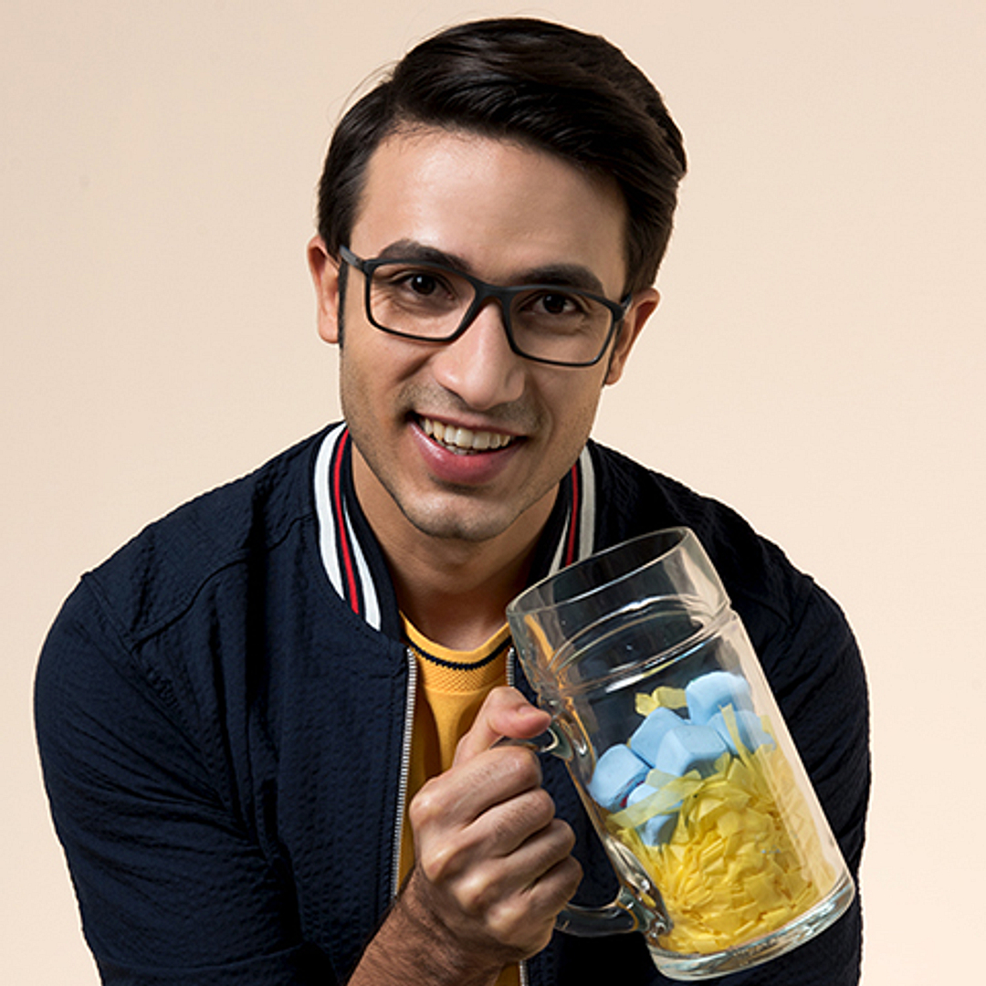 Lenskart Air Online Light Gray Full Rim Rectangle left side