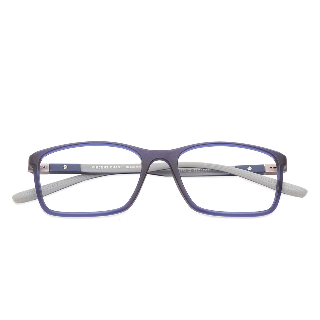 Lenskart Air Online Sky Blue Full Rim Rectangle right side
