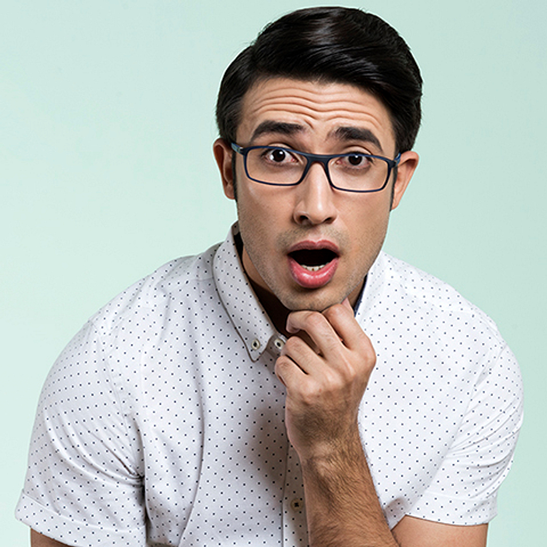 Lenskart Air Online Sky Blue Full Rim Rectangle right side