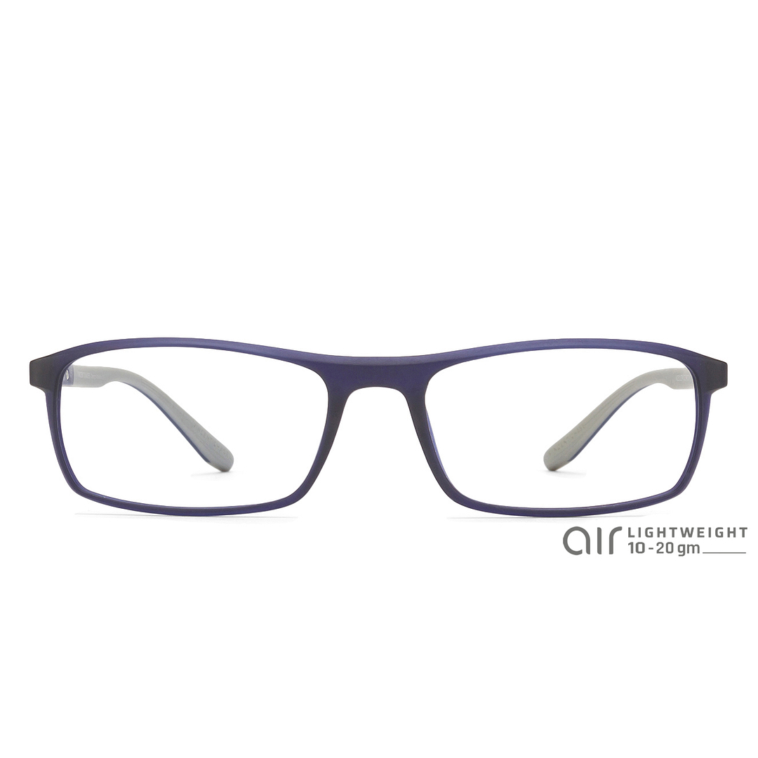 Lenskart Air Online Sky Blue Full Rim Rectangle left side
