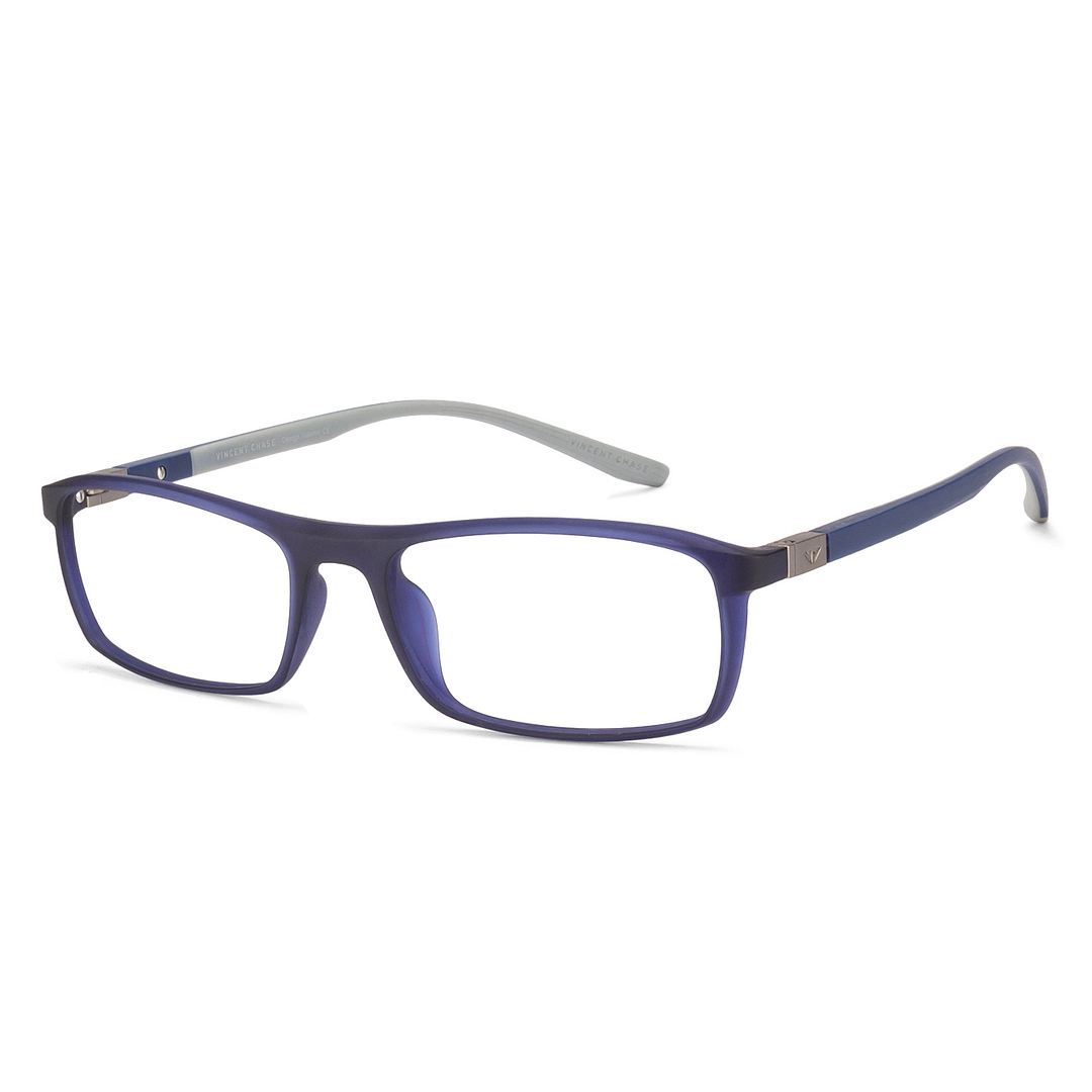Lenskart Air Online Sky Blue Full Rim Rectangle right side