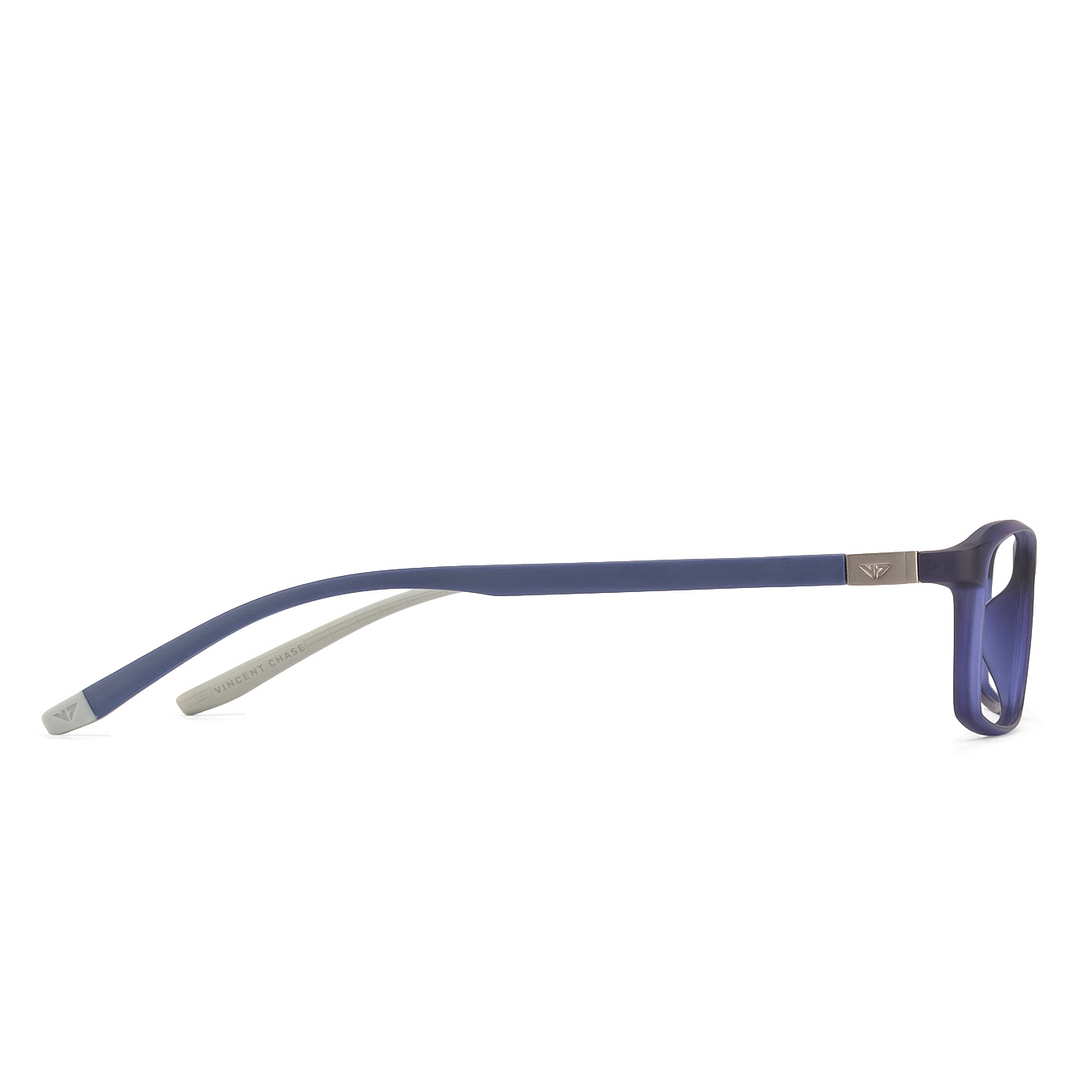 Lenskart Air Online Sky Blue Full Rim Rectangle right side