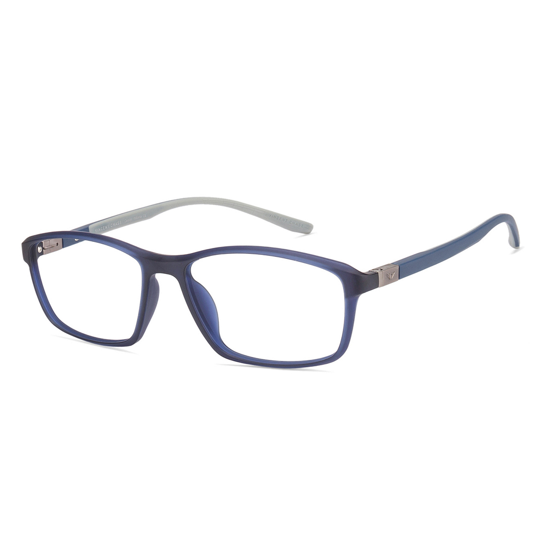 Lenskart Air Online Sky Blue Full Rim Rectangle right side