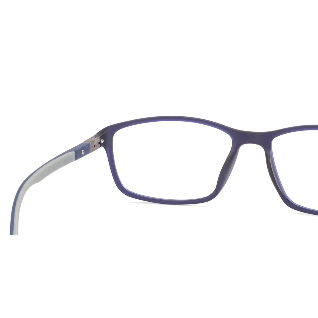 Lenskart Air Online Sky Blue Full Rim Rectangle left side