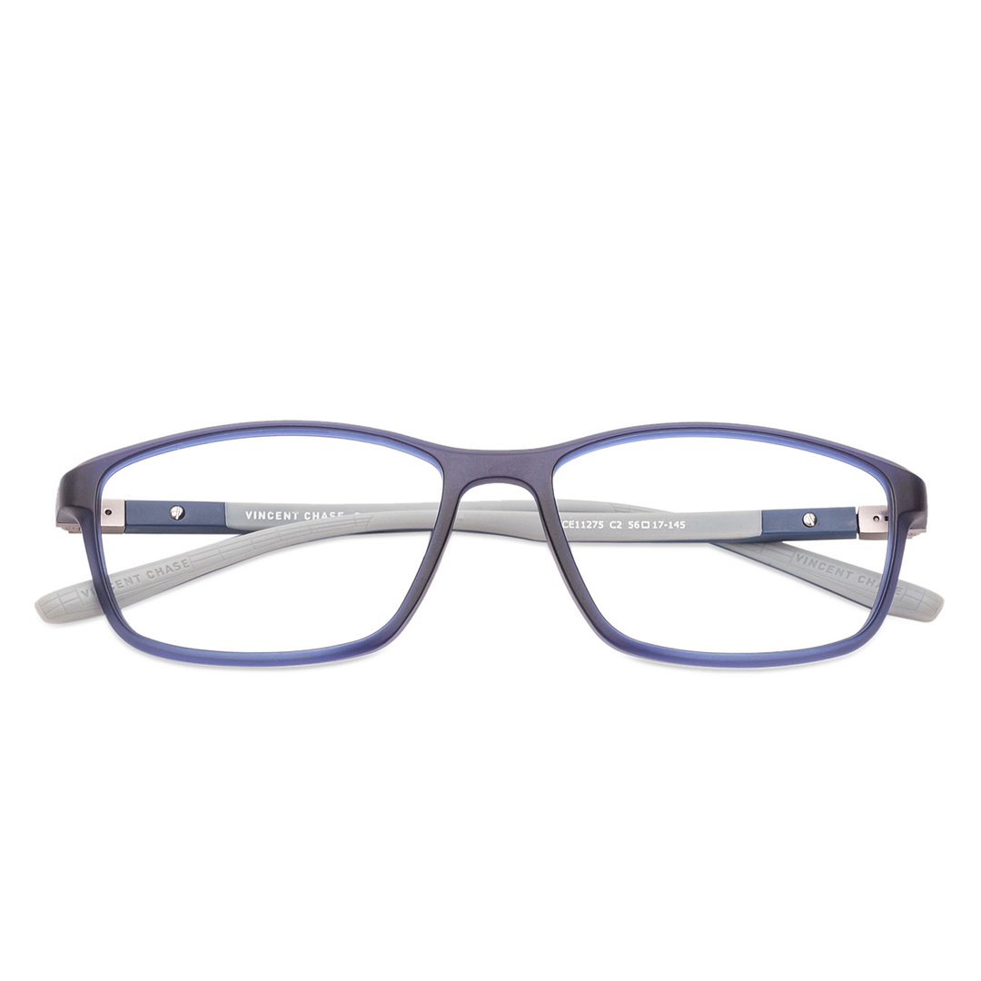 Lenskart Air Online Sky Blue Full Rim Rectangle right side