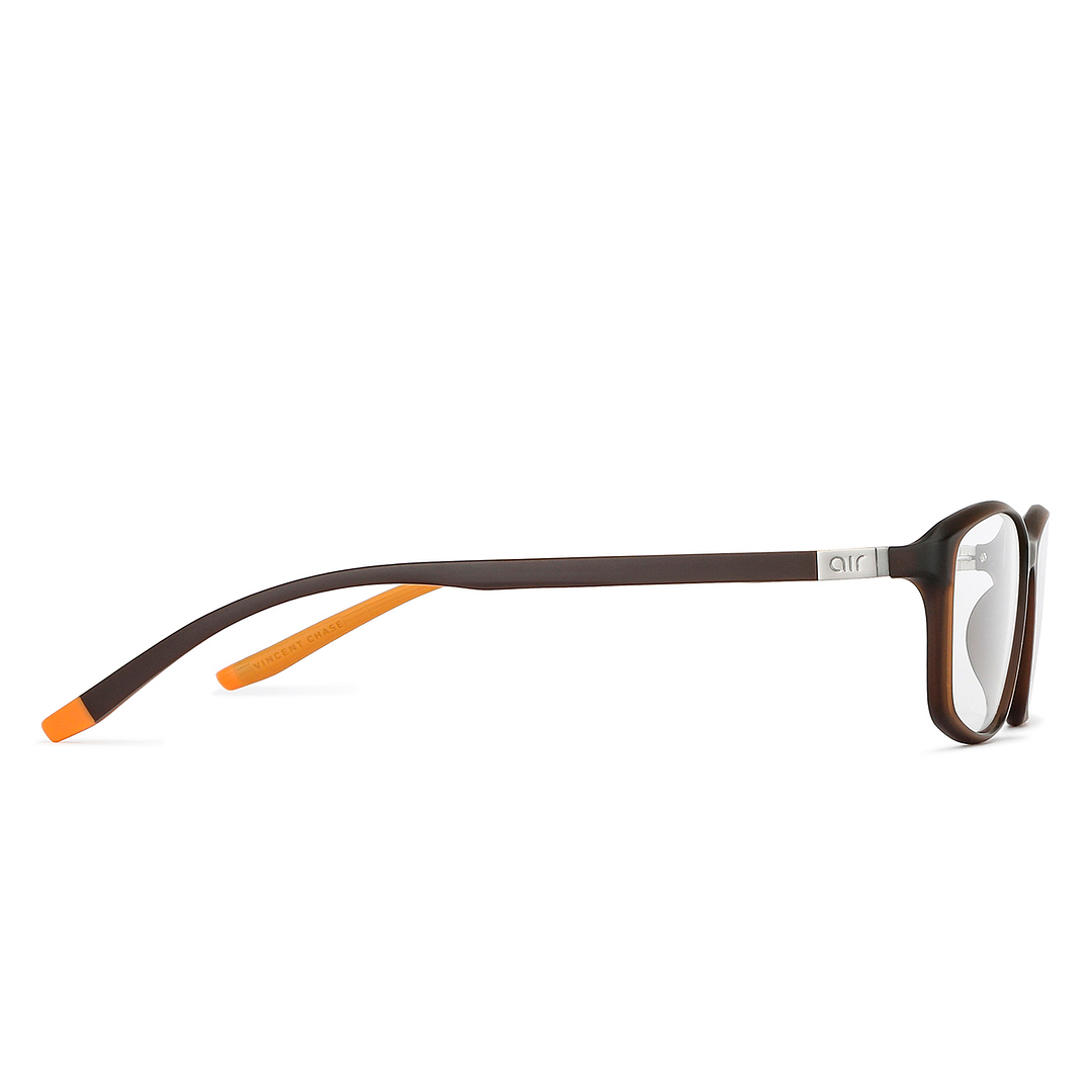 Lenskart Air Online Light Brown Full Rim Rectangle right side