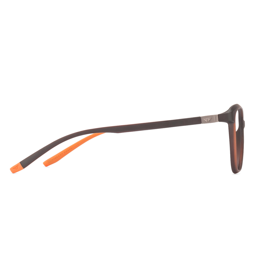 Lenskart Air Online Light Brown Full Rim Cat Eye left side