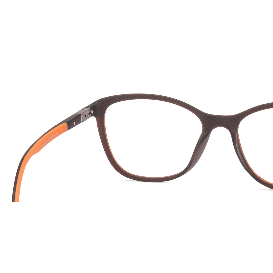 Lenskart Air Online Light Brown Full Rim Cat Eye right side