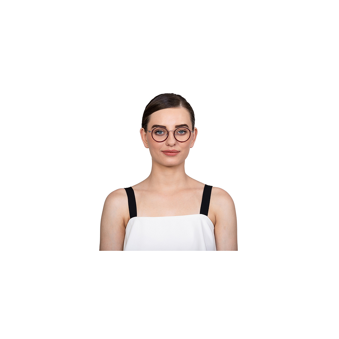 Lenskart Air Online Mid Gunmetal Full Rim Round right side