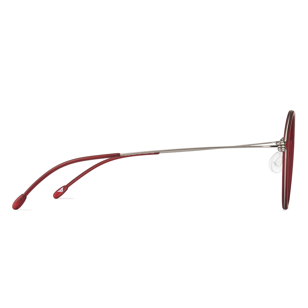 Lenskart Air Online Mid Gunmetal Full Rim Round right side