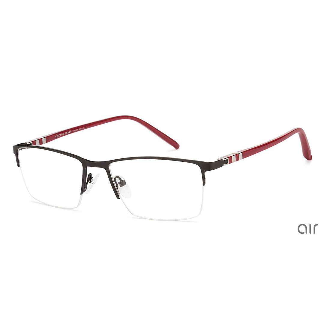 Lenskart Air Online Black Half Rim Rectangle right side