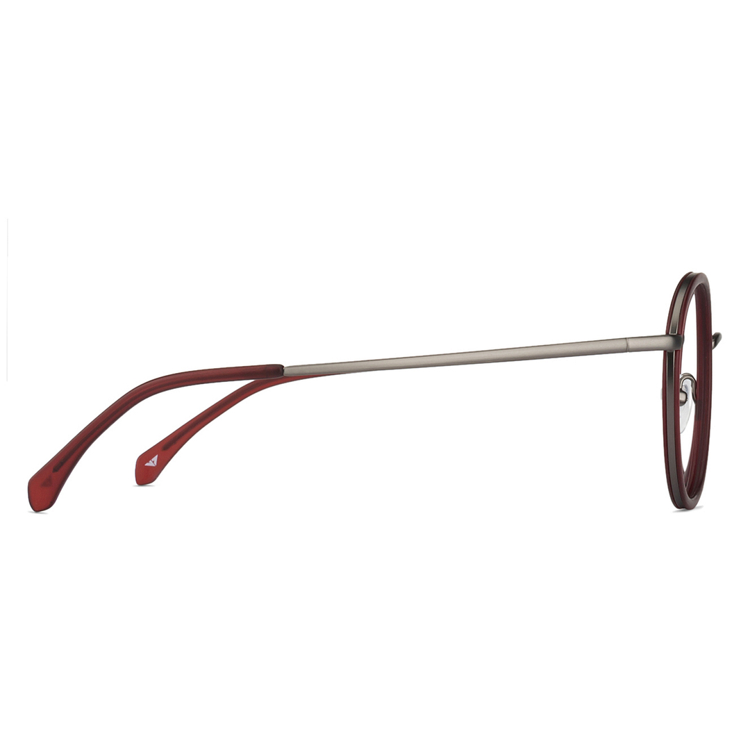 Lenskart Air Online Mid Gunmetal Full Rim Round right side