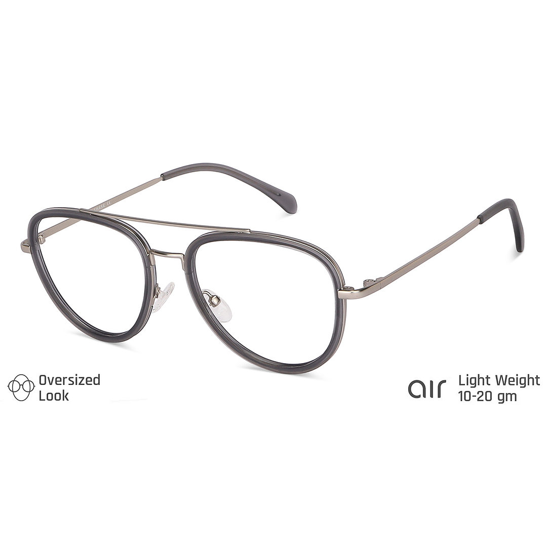 Lenskart Air Online Black Full Rim Aviator right side