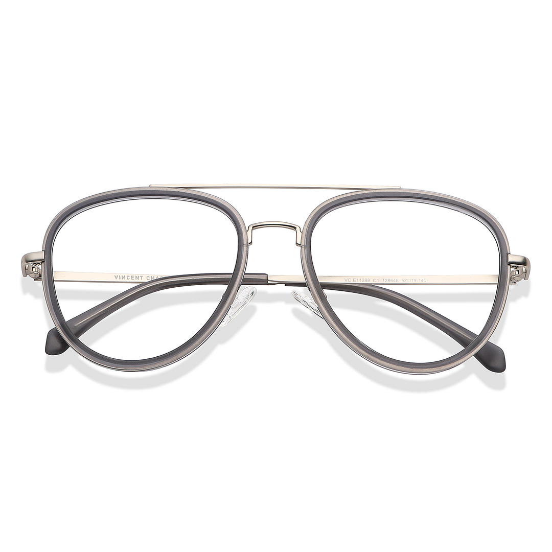 Lenskart Air Online Black Full Rim Aviator left side